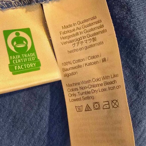 J. Crew Flutter-Sleeve Color Block Short Sleeve Crew Neck T Shirt Dress - Picture 4 of 5